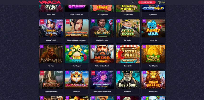 Сайт казино Vavada: подробный обзор