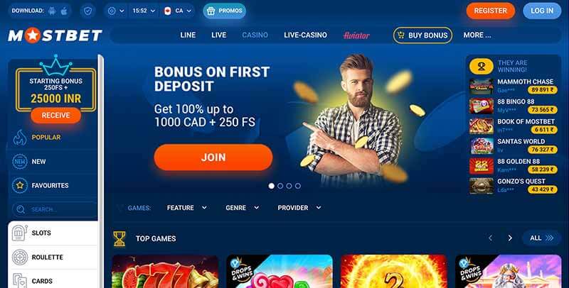 Mostbet Belarus İdman Bahisleri və Casino Oyunları