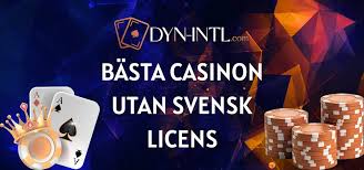 Casino utan svensk licens Allt du behöver veta